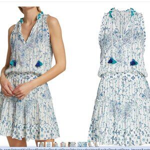 Poupette St Barth • Clara printed mini dress • size S